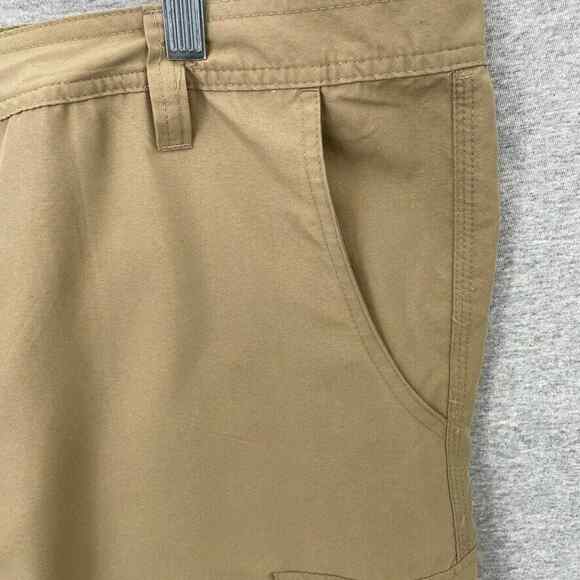 Magellan Cargo Shorts Mens 44 Brown Fishing Hiking Water Repellant Casual Chino - Picture 5 of 10
